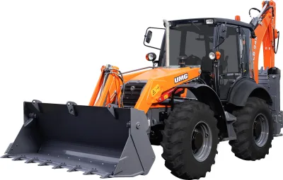 Экскаватор-погрузчик TLB945: равновеликие колеса